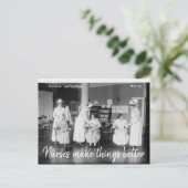 Verpleegkundigen maken dingen beter Briefkaart (Staand voorkant)