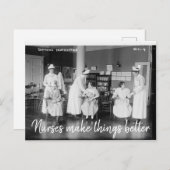 Verpleegkundigen maken dingen beter Briefkaart (Voorkant / Achterkant)