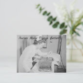 Verpleegkundigen maken dingen beter  Foto Briefkaa Briefkaart (Staand voorkant)
