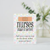 Verpleegkundigen maken het beter, Bandage Briefkaart (Staand voorkant)