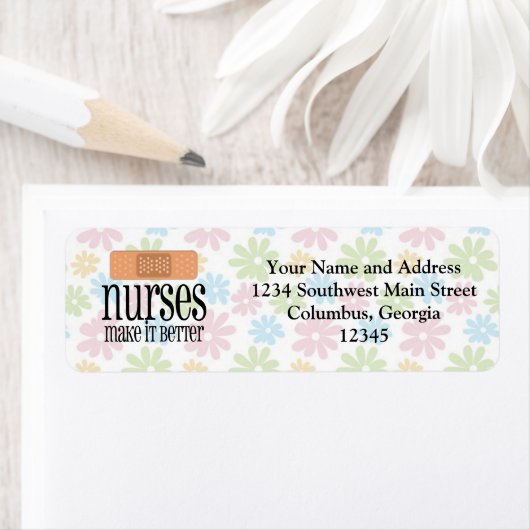 Verpleegkundigen maken het beter, Bandage Etiket (Insitu)