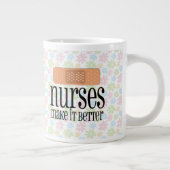 Verpleegkundigen maken het beter, Bandage Grote Koffiekop (Rechts)