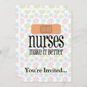 Verpleegkundigen maken het beter, Bandage Kaart (Voorkant / Achterkant)