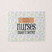 Verpleegkundigen maken het beter, Bandage Legpuzzel (Horizontaal)