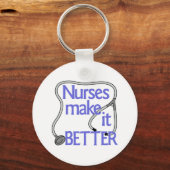 Verpleegkundigen maken het beter sleutelhanger (Voorkant)