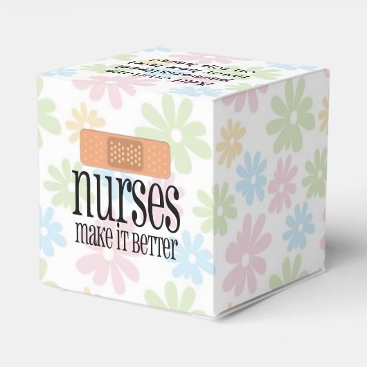 Verpleegkundigen maken het beter, verkreuken de zu bedankdoosjes (Achterkant)