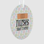 Verpleegkundigen maken het beter, verkreuken de zu ornament (voorkant)