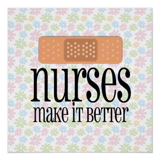 Verpleegkundigen maken het beter, verkreuken de zu perfect poster (Voorkant)