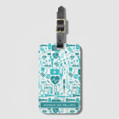 Verpleegkundigen / Medische Studenten - Jouw naam  Bagagelabel (Voorkant (verticaal))