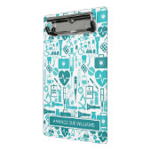 Verpleegkundigen / Medische Studenten - Jouw naam Mini Klembord (Angled2)