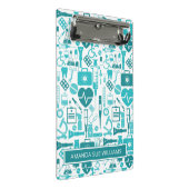 Verpleegkundigen / Medische Studenten - Jouw naam Mini Klembord (Schuin)