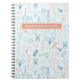 Verpleegkundigen / Medische Studenten - Jouw naam  Notitieboek