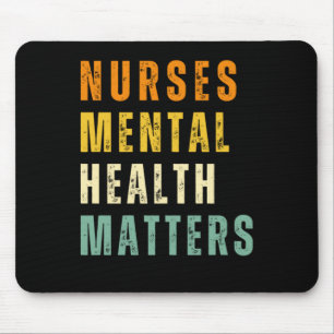 Verpleegkundigen Mental Health S Sticker Muismat