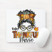 Verpleegkundigen Messy Bun Hair One Thanksgivi Muismat (Met muis)