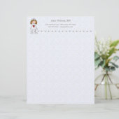 Verpleegkundigen met aangepaste hartfunctie briefhoofd (Staand voorkant)