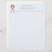 Verpleegkundigen met aangepaste hartfunctie briefhoofd (Voorkant / Achterkant)