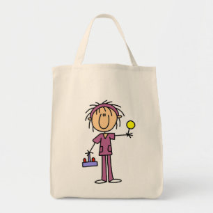 Verpleegkundigen met LollipopT-shirts en cadeautje Tote Bag