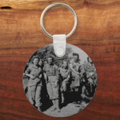 Verpleegkundigen naast Jeep WWII Sleutelhanger (Voorkant)