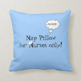 Verpleegkundigen Nap Pillow-Blue Kussen