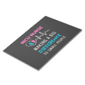 Verpleegkundigen | Nicu Nurse Notitieblok (Schuin)