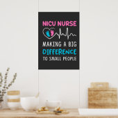 Verpleegkundigen | Nicu Nurse Poster (Keuken)