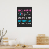 Verpleegkundigen | Nicu Nurse Poster (Keuken)
