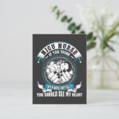 Verpleegkundigen | Nicu Zurse Mijn hand is vol Bedankkaart (Staand voorkant)