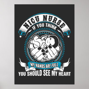 Verpleegkundigen   Nicu Zurse Mijn hand is vol Poster