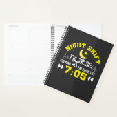Verpleegkundigen | Night Shift Nurse Keeping Alive Planner (Display)