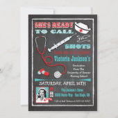 Verpleegkundigen noemen de schoten Afstuderen Medi Kaart (Voorkant)