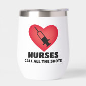 Verpleegkundigen noemen de schoten, Stemless Wijn  (Links)