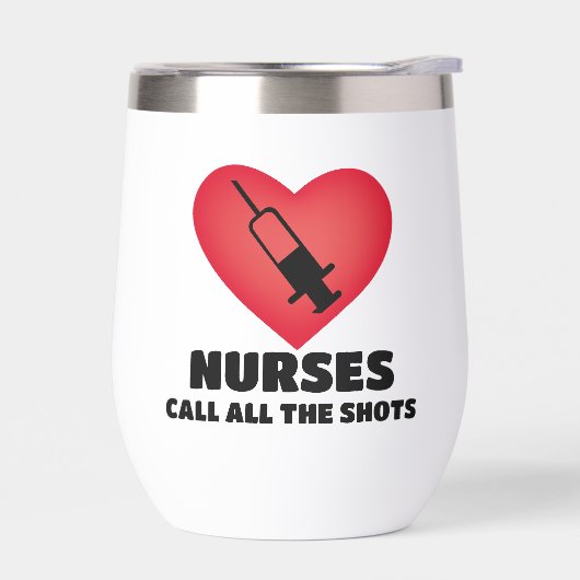 Verpleegkundigen noemen de schoten, Stemless Wijn  (Links)