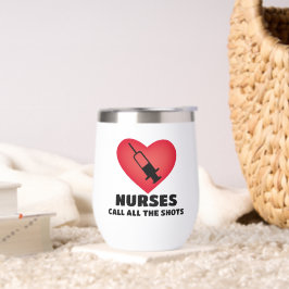 Verpleegkundigen noemen de schoten, Stemless Wijn 