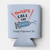 Verpleegkundigen noemen de Shots humoristisch en g Blikjeskoeler (Achterkant)