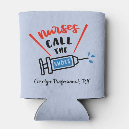 Verpleegkundigen noemen de Shots humoristisch en g Blikjeskoeler (Achterkant)