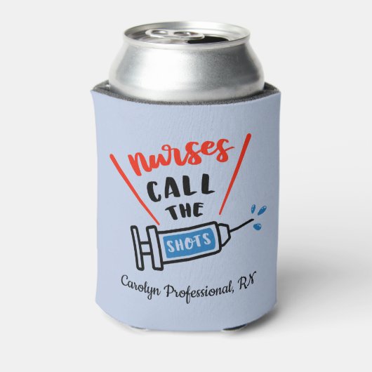 Verpleegkundigen noemen de Shots humoristisch en g Blikjeskoeler (Blikje Achterkant)
