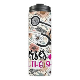 Verpleegkundigen noemen de Shots Thermische Tumble Thermosbeker