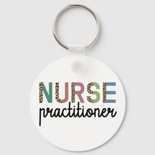 Verpleegkundigen NP-verplegers waardetoevoegingen Sleutelhanger (Voorkant)
