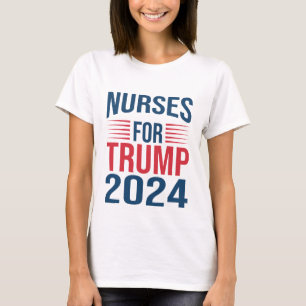 Verpleegkundigen ondersteunen Trump 2024 herverkie T-shirt