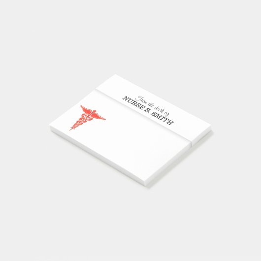 Verpleegkundigen, organisator van de naam van het  post-it® notes (Schuin)