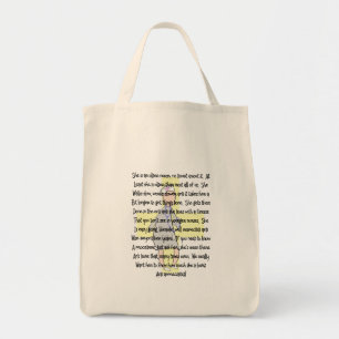 Verpleegkundigen, ouderen en verzorgingsartikelen tote bag