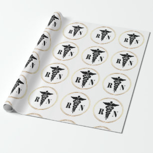 Verpleegkundigen - Papier voor zwarte en goudvulli