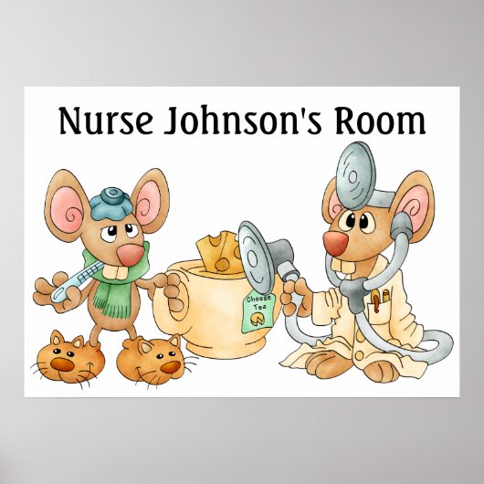 Verpleegkundigen / Poster van de arts - SRF (Voorkant)