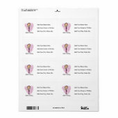 Verpleegkundigen R Angels T-shirts en cadeautjes Etiket (Full Sheet)