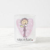 Verpleegkundigen R Angels Tshirts en Gifts Matglas Koffiemok (Center)