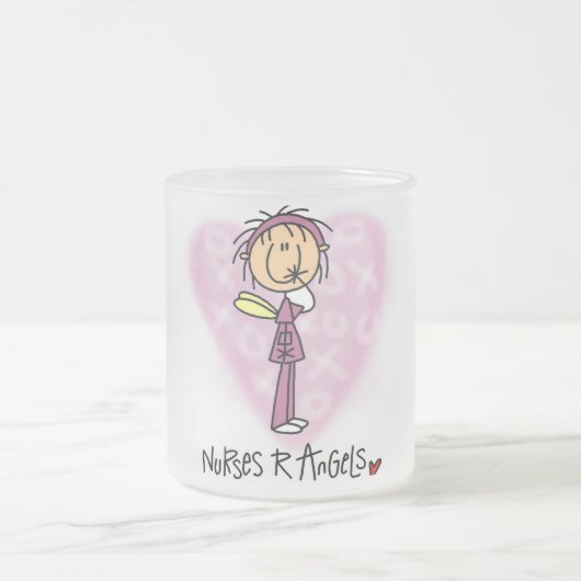 Verpleegkundigen R Angels Tshirts en Gifts Matglas Koffiemok (Center)