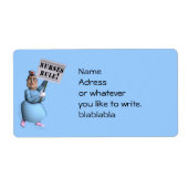 Verpleegkundigen-regel! Etiket (Voorkant)