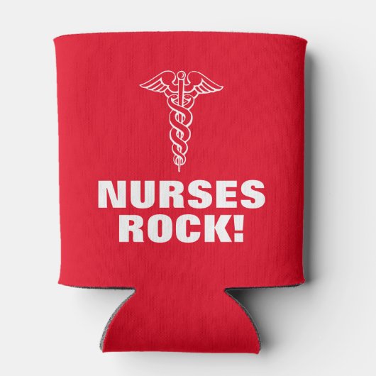 Verpleegkundigen ROCK koelbox voor verpleegkundige Blikjeskoeler (Achterkant)