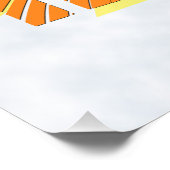 Verpleegkundigen Rock, Oranje/Green Fun Nurse Perfect Poster (Hoek)