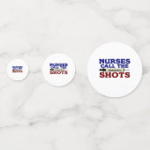 Verpleegkundigen roepen de schokken confetti (Voorkanten)